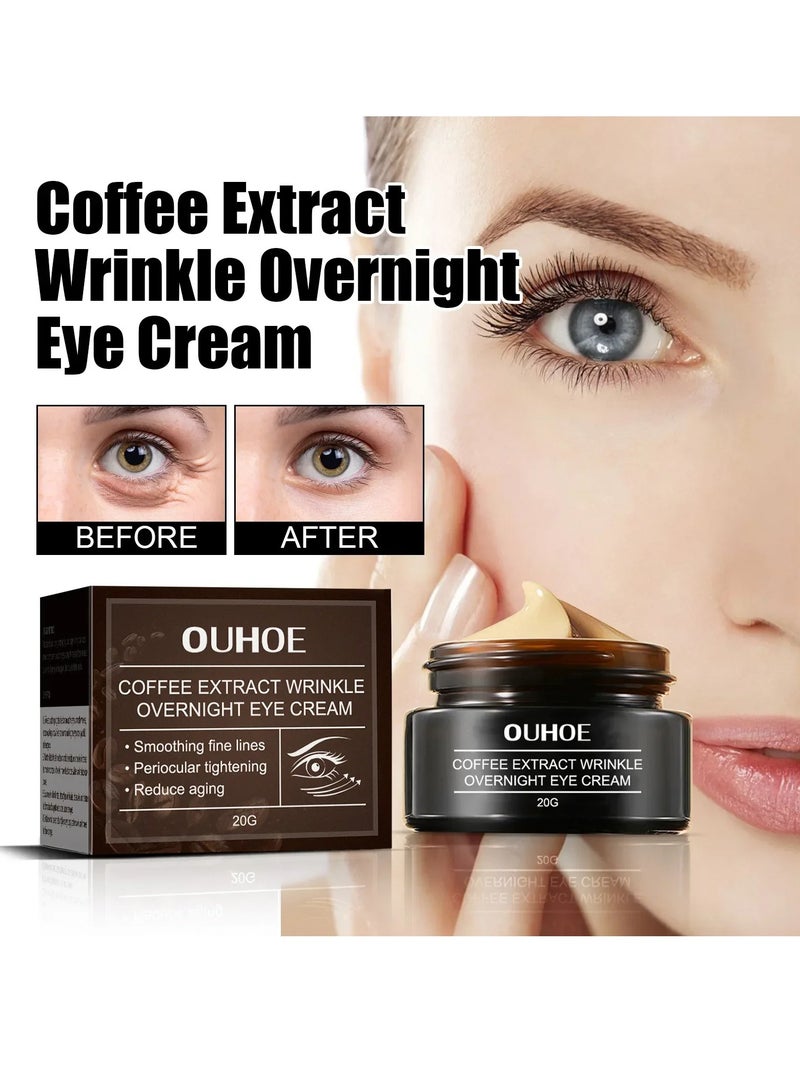 Anti-wrinkle Eye Cream, Dark Eyes Circle Eye Bags Treatment Cream, Deeply Hydrating Anti Aging Eye Repair Essence, Gentle And Fast Absorbing Under Eye Cream For Puffiness Dark Eye Circles