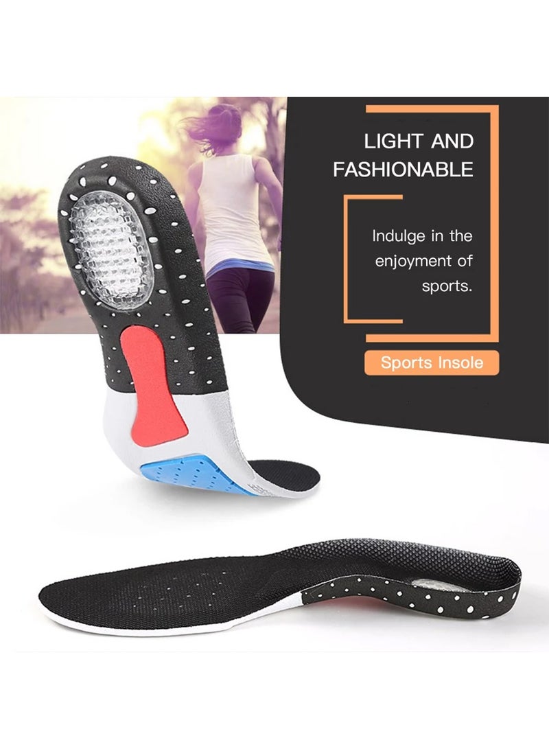 Orthopedic Foot Arch Sport Shoe Gel Insoles Multicolour