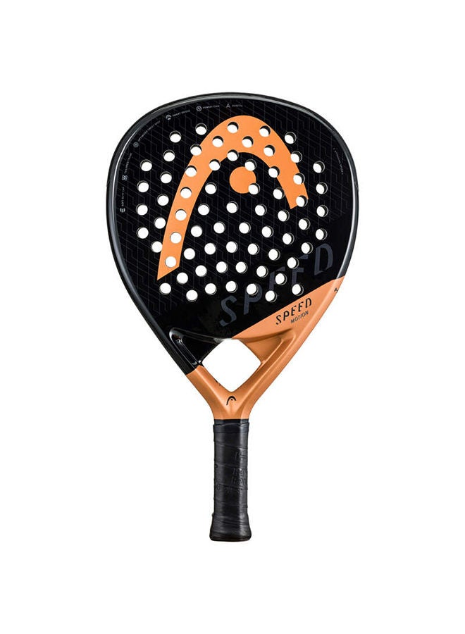 Speed Motion Padel Racket | For Intermediate/Advanced Level Players | Teardrop Shape | 360 Grams