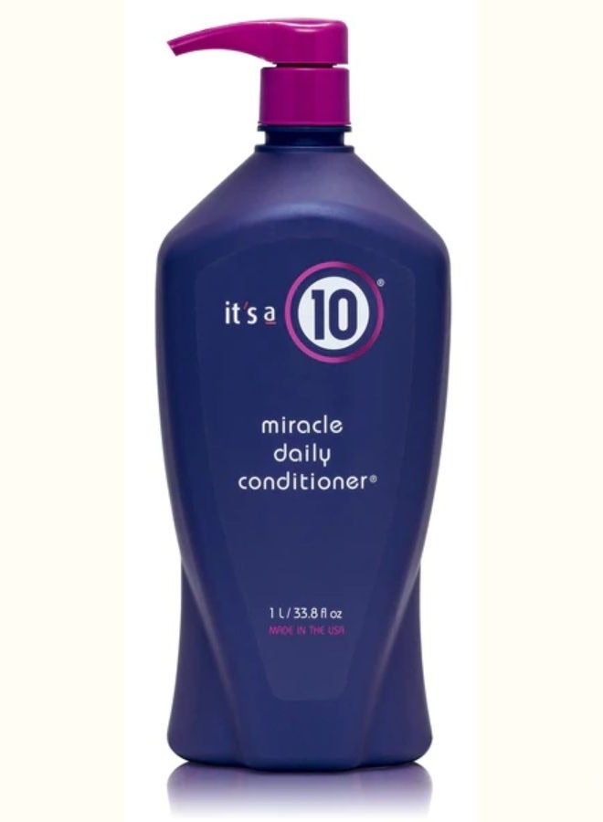 It’s a 10 Miracle Daily Conditioner – Hair Restoration with Hibiscus & Sunflower Extracts, 33.8 oz