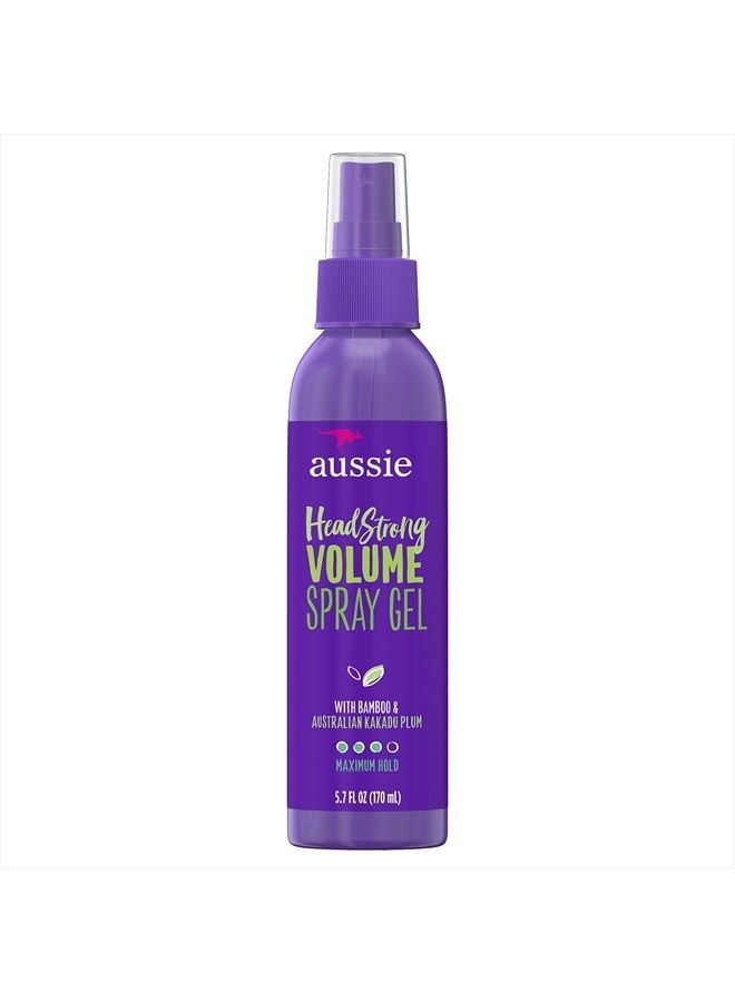 Aussome Volume Spray Hair Gel 5.7 Fl Oz - Spray Gel