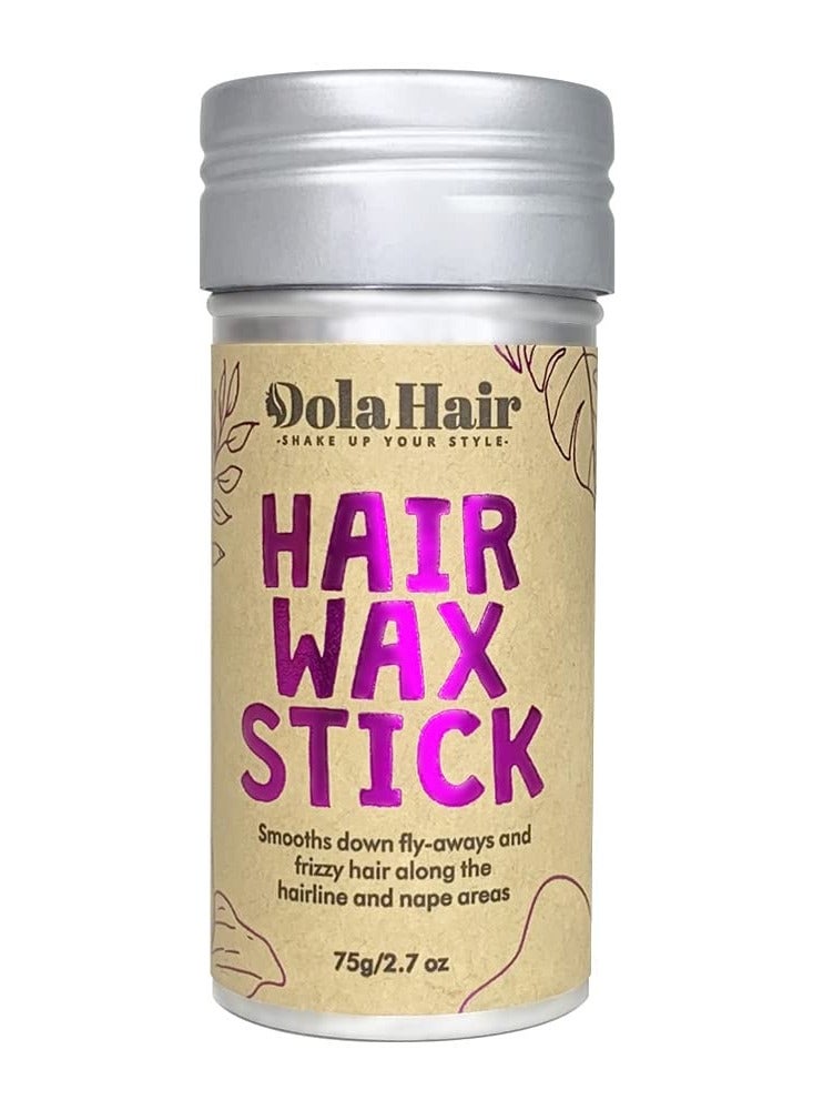 Dolahair Hair Wax Stick - Flyaway Control and Styling Pomade for Kids, Women, and Men - Hair Bun Maker and Accessorie (1 Pack of Wax)