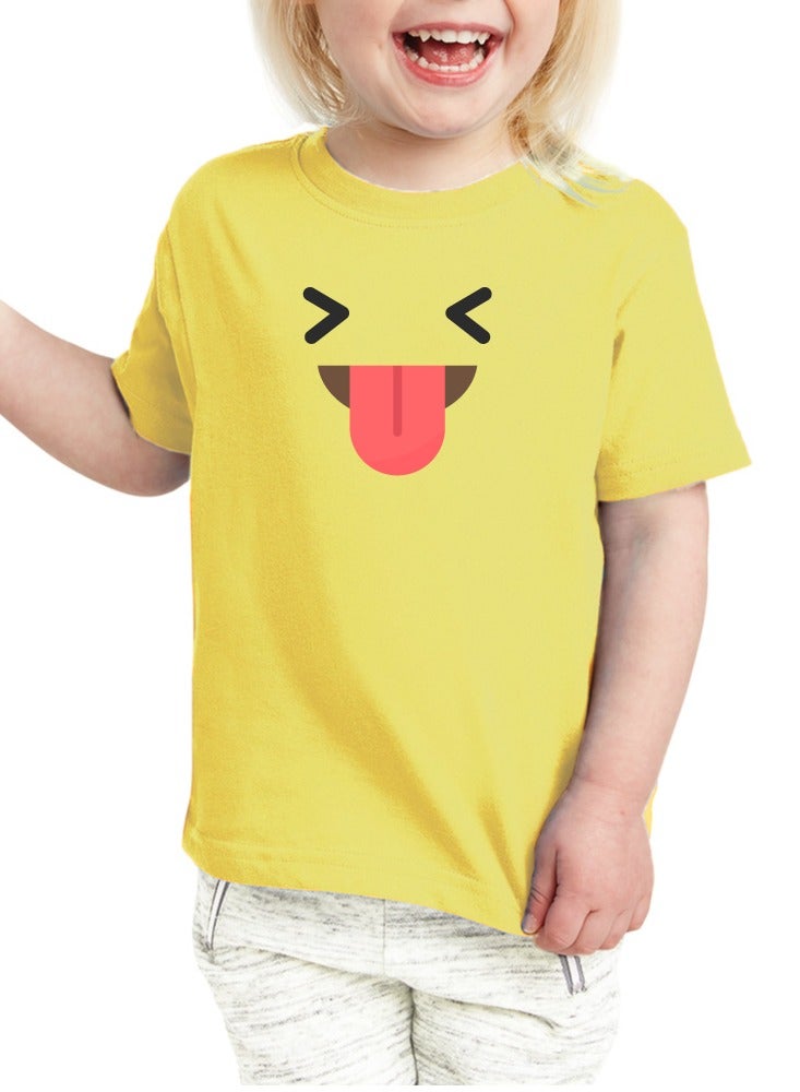 Pack of 5 Kids Yellow Smiley Face T-Shirts - Kids Unisex Round Neck Cotton Short Sleeve Tees - Soft and Comfortable Emoji T-Shirts for Kids