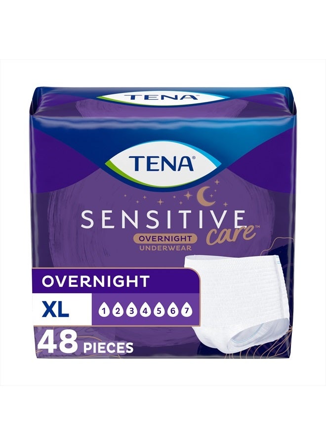 Incontinence Underwear for Women, Overnight Absorbency, Intimates - X-Large - 48 Count