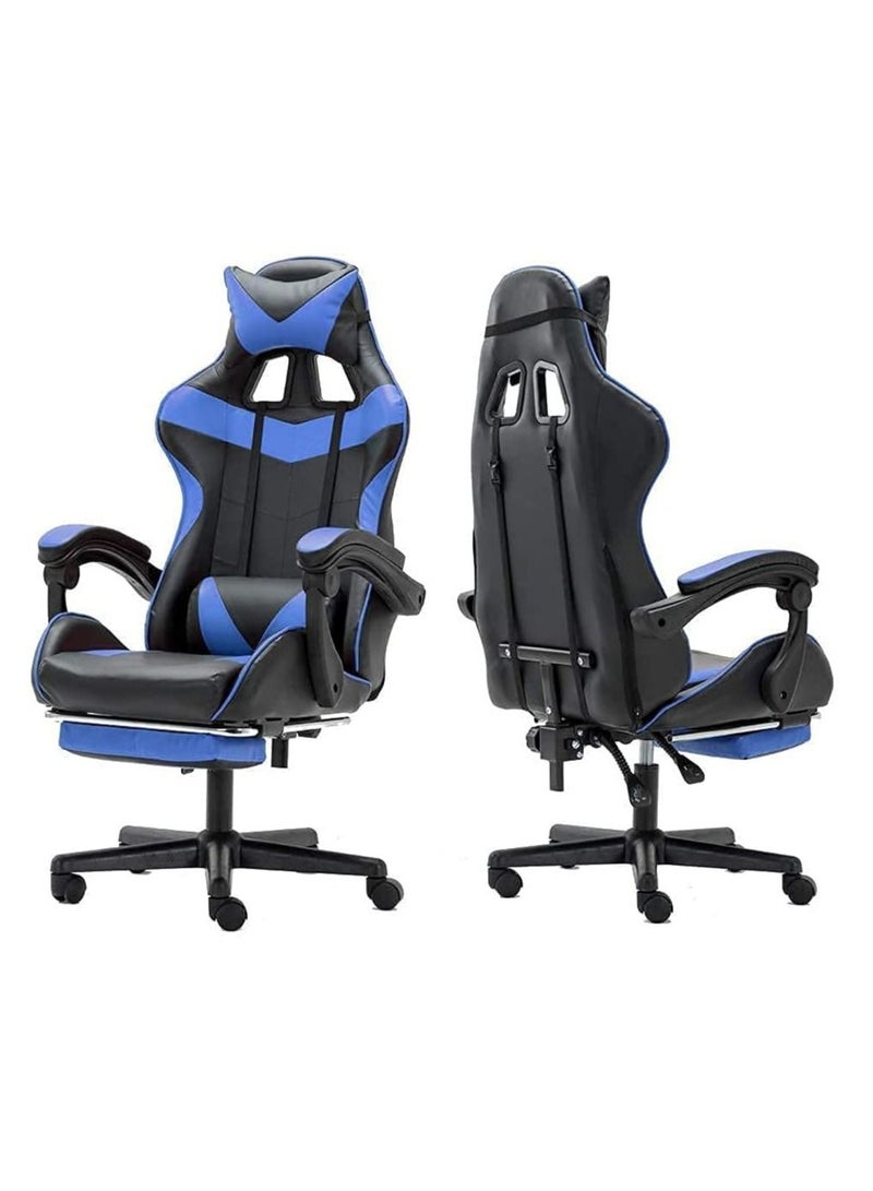 COOLBABY Gaming Chair Racing Style Office Chair Durable Leather Seat 360° Gaming Chair Upto 120 Kg