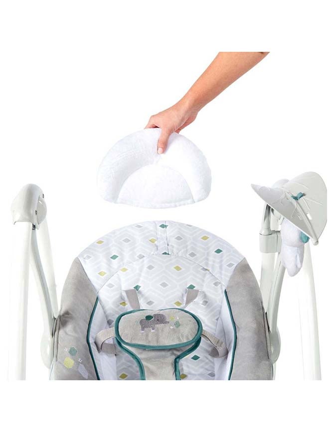 ConvertMe Swing-2-Seat Portable Swing - Nash