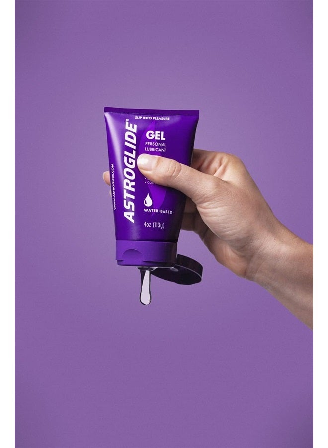 Personal Lubricant Gel, 4-Ounce Tubes (Pack of 6)