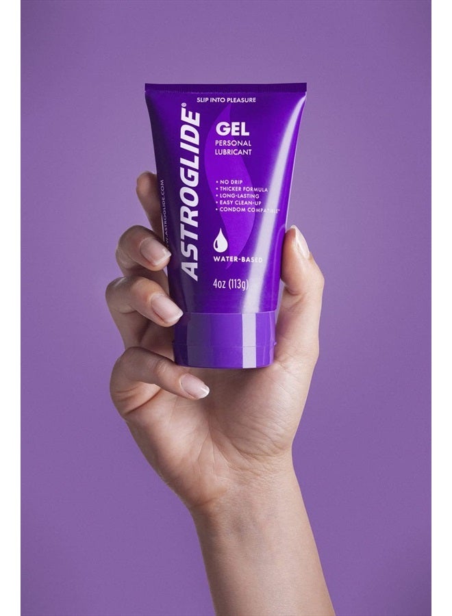 Personal Lubricant Gel, 4-Ounce Tubes (Pack of 6)