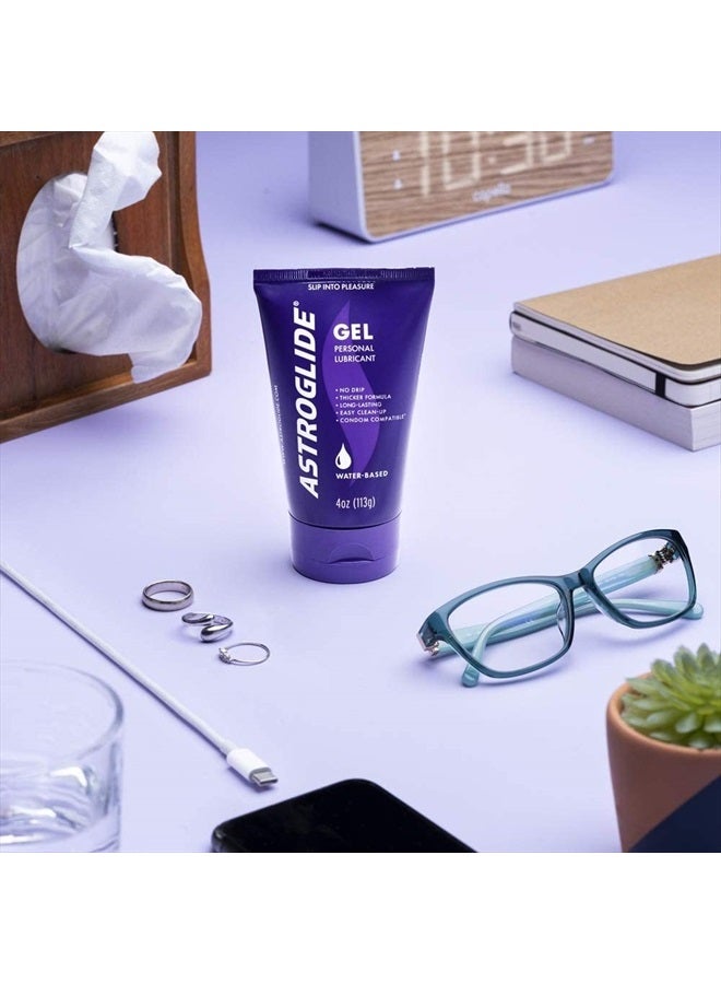 Personal Lubricant Gel, 4-Ounce Tubes (Pack of 6)