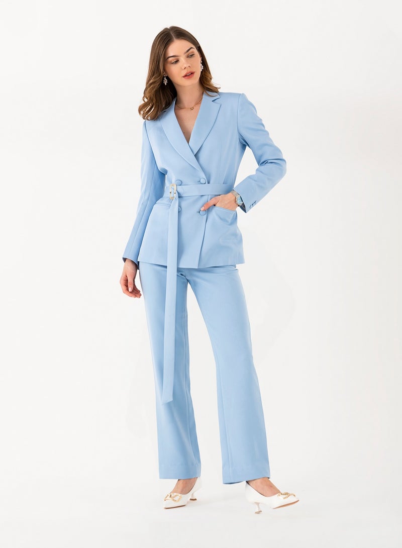 Celeste Two Piece Suit Set With pants