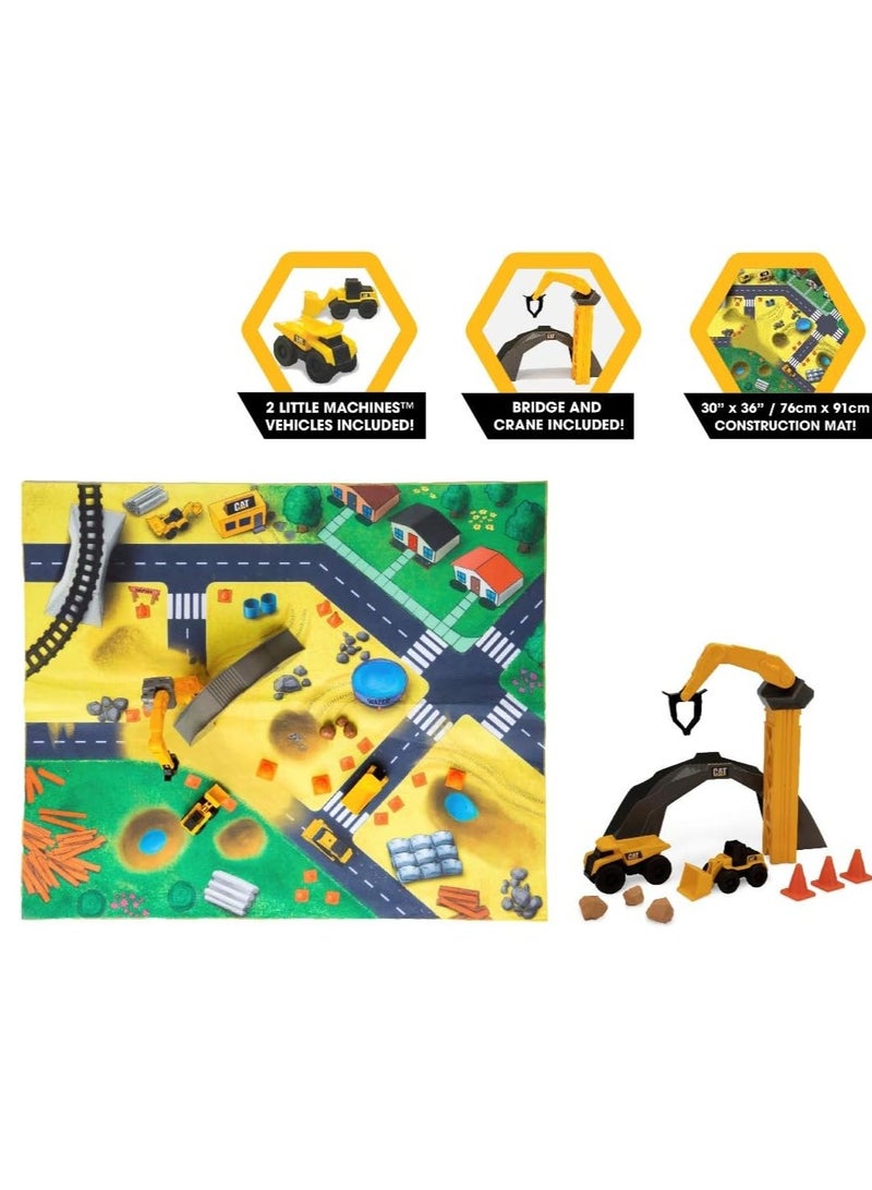 CAT Little Machines Construction Mat