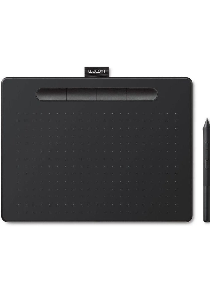 Intuos Medium CTL-6100K-B - (Non-Bluetooth) Creative Drawing Tablet Black