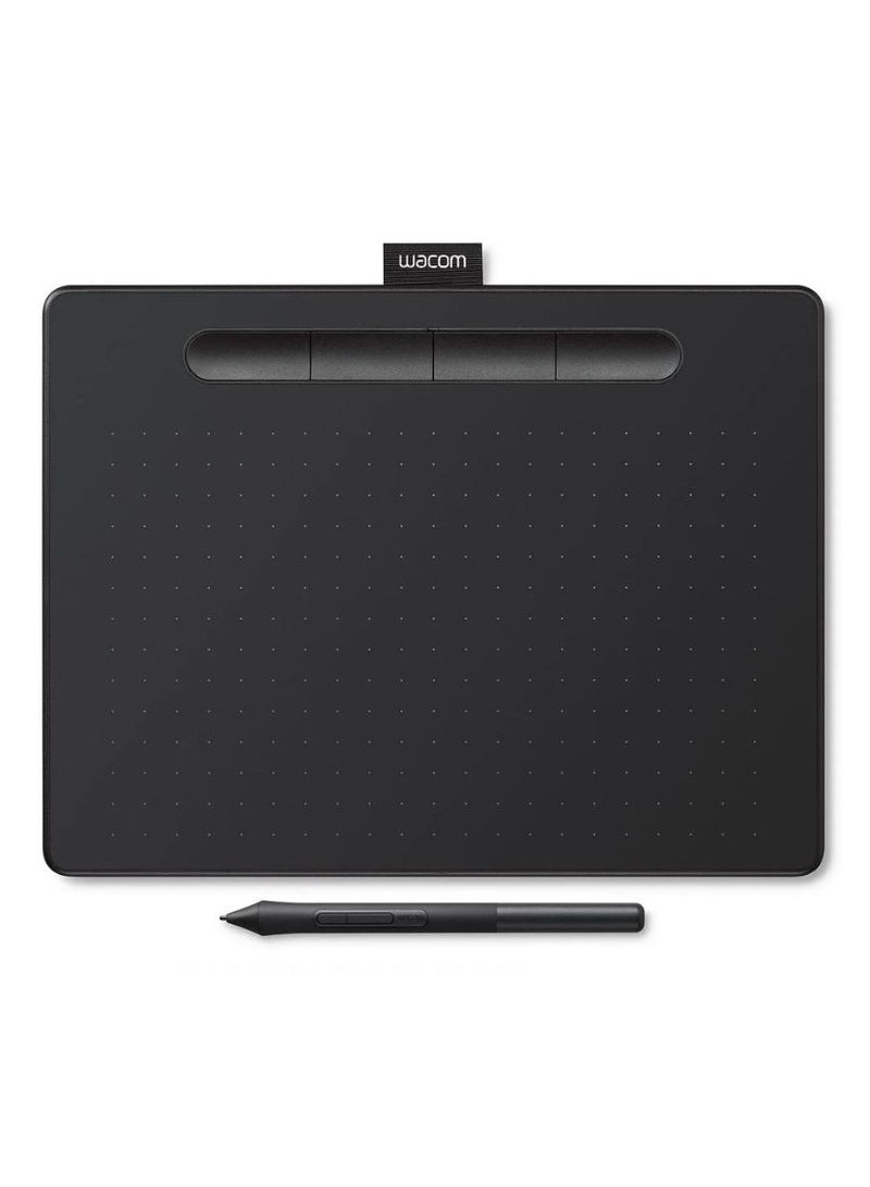 Intuos Medium CTL-6100K-B - (Non-Bluetooth) Creative Drawing Tablet Black