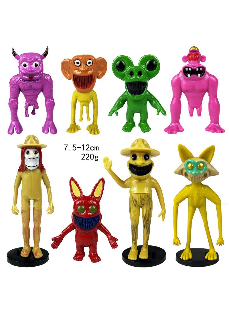 8 Pcs Zoonomaly Toys Set Ideas Toys Battle Horror Game Model Ideas Toys Gifts for Adult & Kids