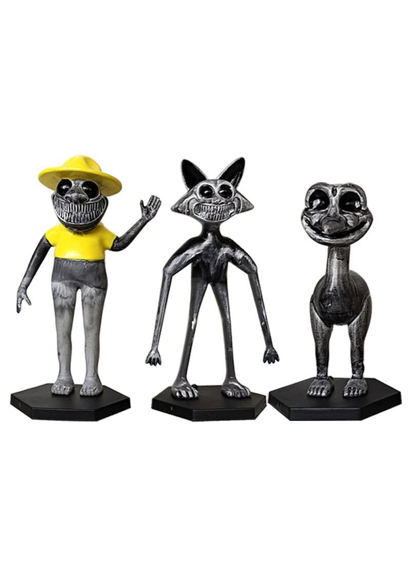 6 Pcs Zoonomaly Toys Set Ideas Toys Battle Horror Game Model Ideas Toys Gifts for Adult & Kids