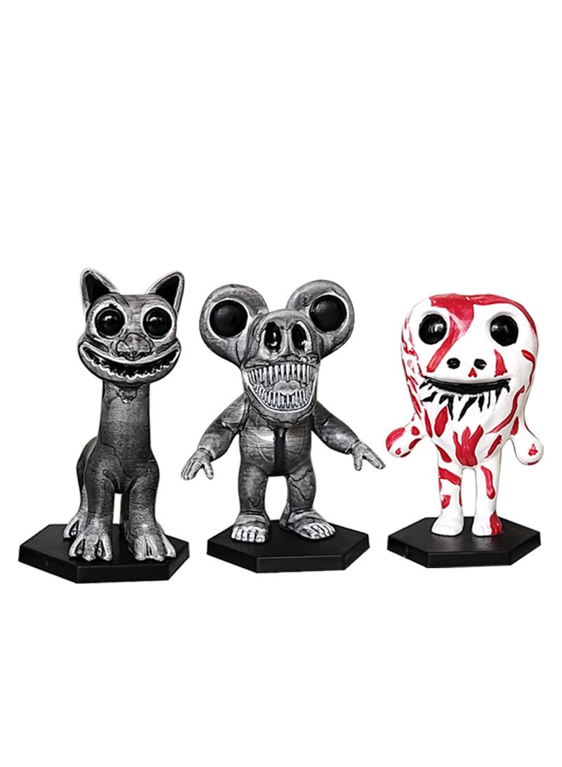 6 Pcs Zoonomaly Toys Set Ideas Toys Battle Horror Game Model Ideas Toys Gifts for Adult & Kids