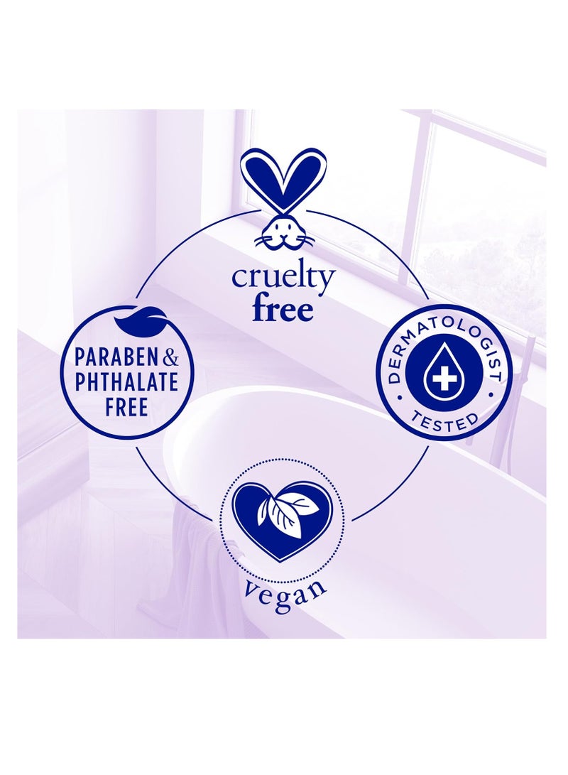 Dr Teal's Foaming Bath with Pure Epsom Salt, Soothe & Sleep with Lavender, 34 fl oz (Pack of 2)