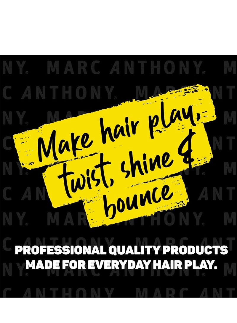 Marc Anthony Leave-In Conditioner Spray, Coconut Oil & Shea Butter - Anti-Frizz Biotin Detangling Spray to Moisturize for Softer Smoother Hair - Color Safe & Sulfate Free Styling Product