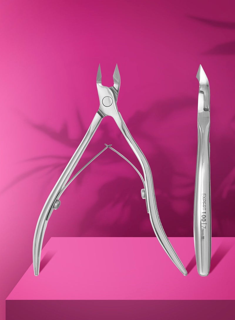 Professional Cuticle Nippers - EXPERT 100 | 7 mm