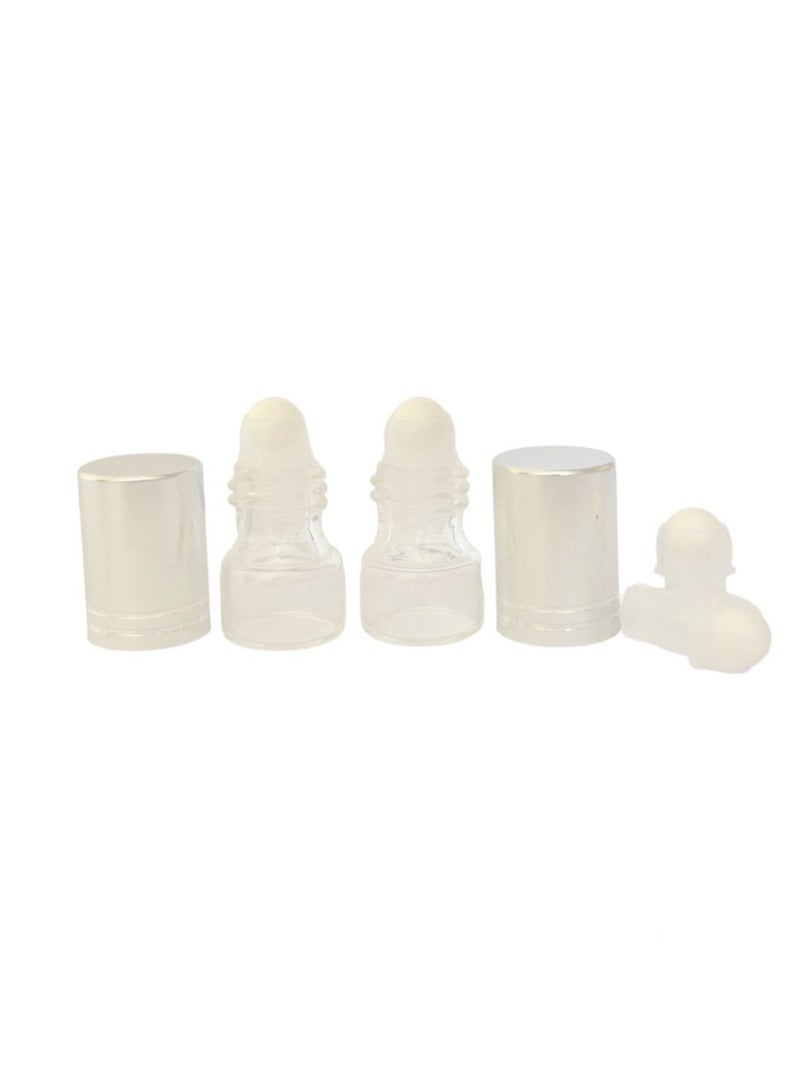 Sample Bottles  1.5 ML  SET OF 12 CLEAR GLASS