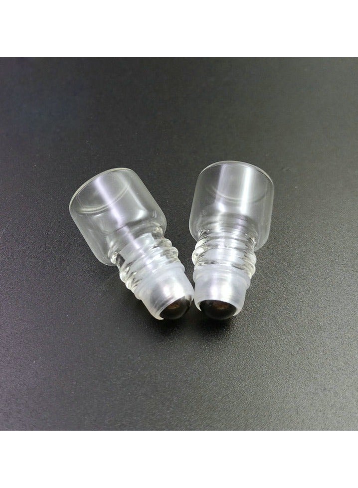 Sample Bottles  1.5 ML  SET OF 12 CLEAR GLASS