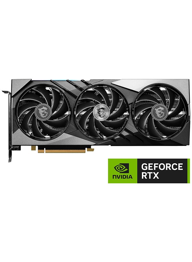 GeForce RTX 4070 Ti Gaming X Slim Graphics Card, 12GB GDDR6X 192-Bit Memory, 2730 MHz Boost Clock, 7680 CUDA, 21Gbps Memory Speed, PCI E Gen 4, HDMI 2.1a/ DP v1.4a Black