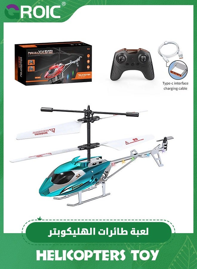 RC Helicopter,Mini Remote Control Helicopters,LED Light Modes, Altitude Hold,Remote Helicopter Toys for Kids,Helicopter Model