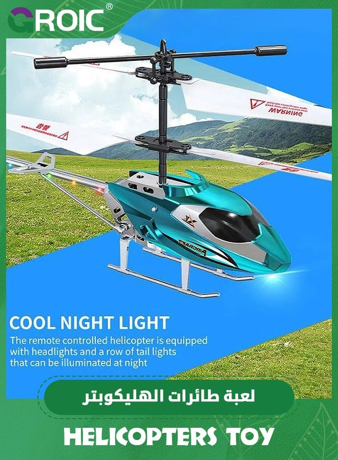 RC Helicopter,Mini Remote Control Helicopters,LED Light Modes, Altitude Hold,Remote Helicopter Toys for Kids,Helicopter Model