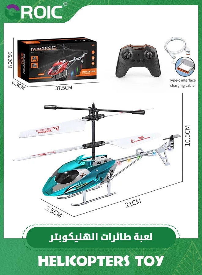 RC Helicopter,Mini Remote Control Helicopters,LED Light Modes, Altitude Hold,Remote Helicopter Toys for Kids,Helicopter Model