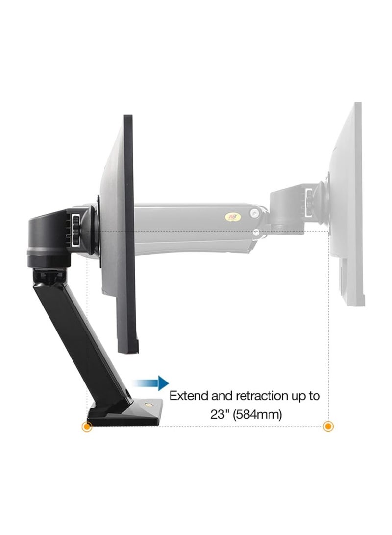 NB North Bayou Heavy Duty Monitor Arm Desk Mounts, Full Motion Monitor Stand Fits for 24