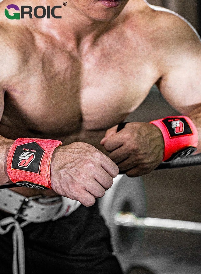 Weight Lifting Wrist Support Band, Elbow Wraps Wrist Wraps Brace for Men and Women, Elastic Elbow Compression Strap and Joint Support Brace for Powerlifting, Fitness