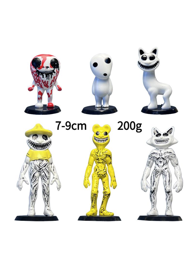 6 Pcs Zoonomaly Toys Set Ideas Toys Battle Horror Game Model Ideas Toys Gifts for Adult & Kids