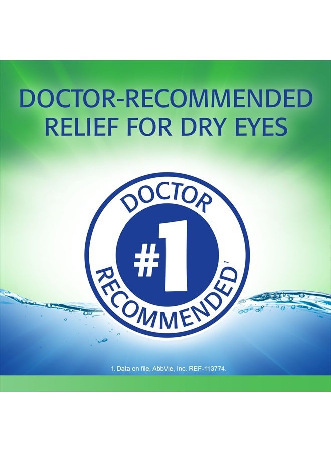 Tears Lubricant Eye Drops Artificial Tears, 0.5 fl oz (15 mL), 1 Count