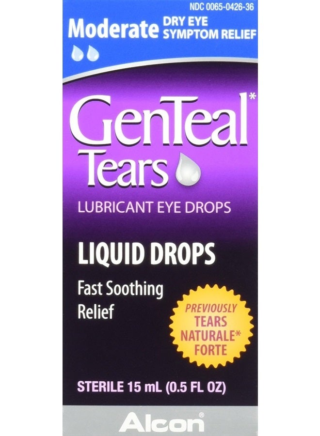 Tears Moderate Eye Drops, 0.507 Fluid Ounce