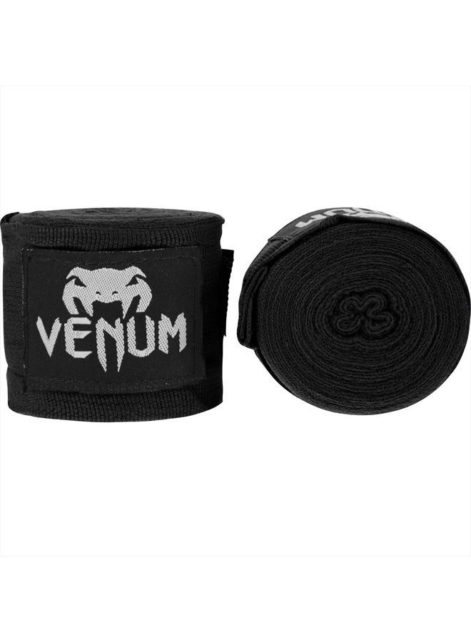 Boxing Hand Wraps, Black, 4-Meter