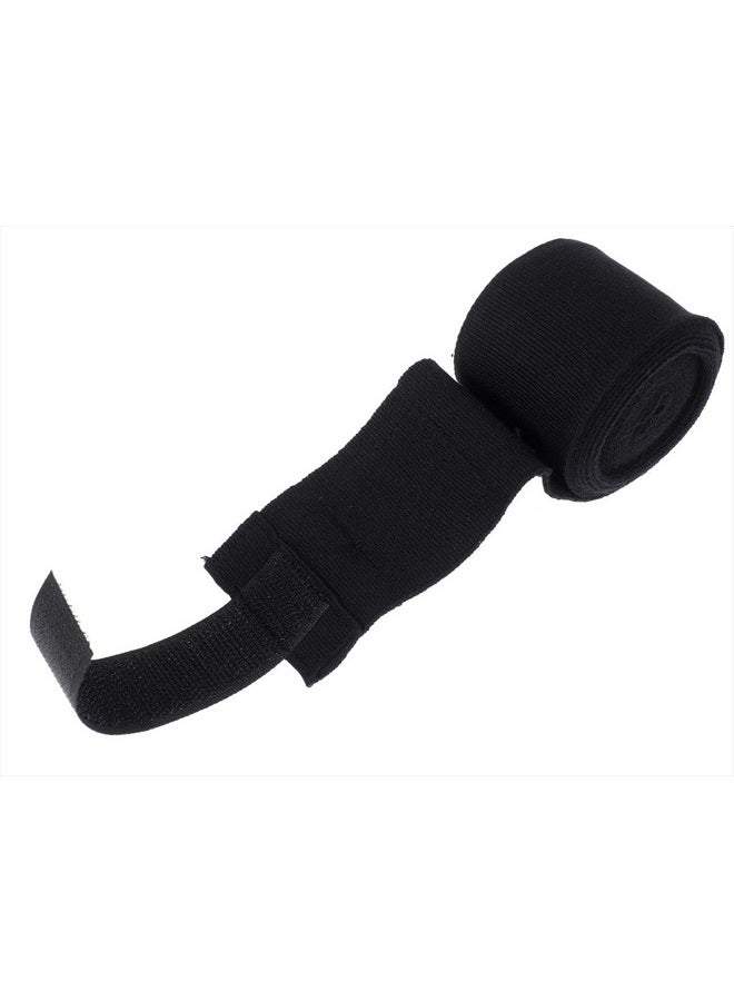 Boxing Hand Wraps, Black, 4-Meter