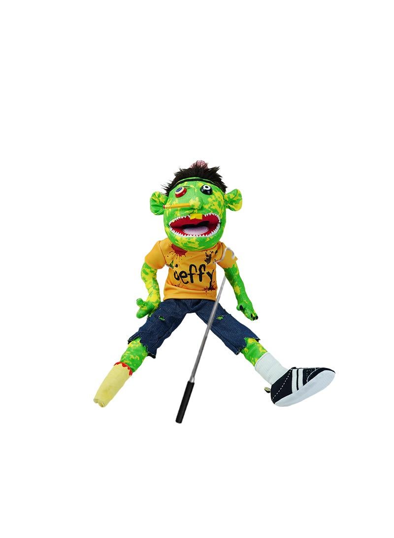 Zombie Jeffy Collectors Puppet Plush Toy 55cm With Joystick