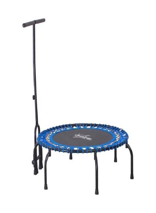 Trampoline 38 Inches Trampoline with handle bar For Indoor Fitness Bungee Trampoline Exercise Rebounder