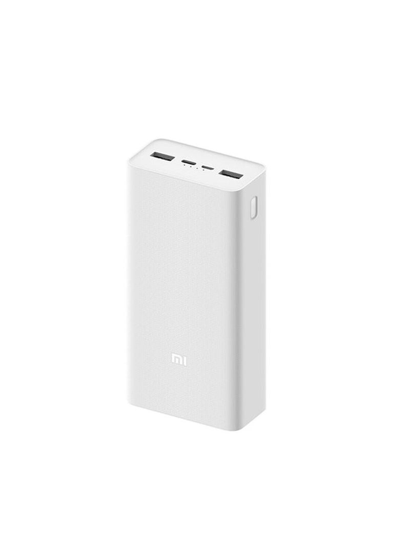 30000 mAh Power Bank 3 30000mAh Fast Charging Power Bank WHITE