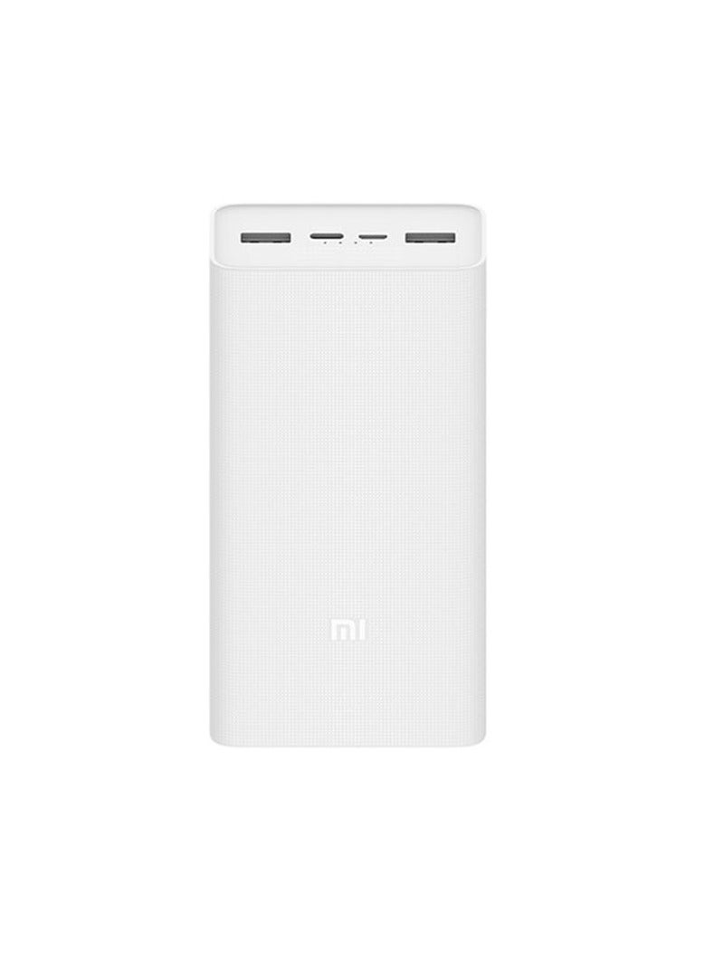 30000 mAh Power Bank 3 30000mAh Fast Charging Power Bank WHITE