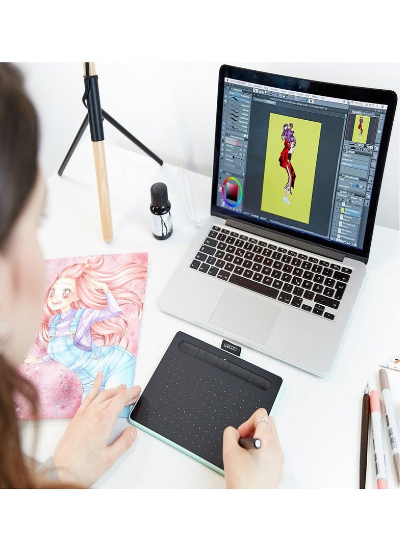 Intuos Small CTL-4100WLE With Bluetooth Black/Pistachio