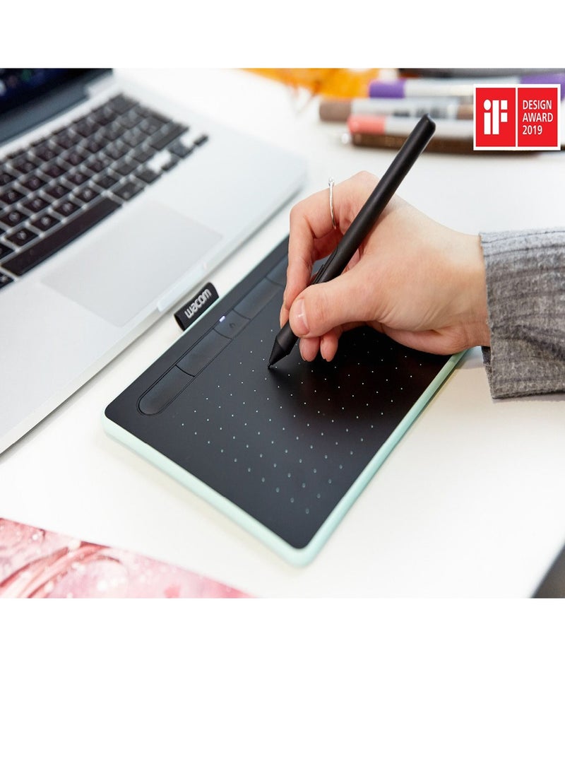 Intuos Small CTL-4100WLE With Bluetooth Black/Pistachio