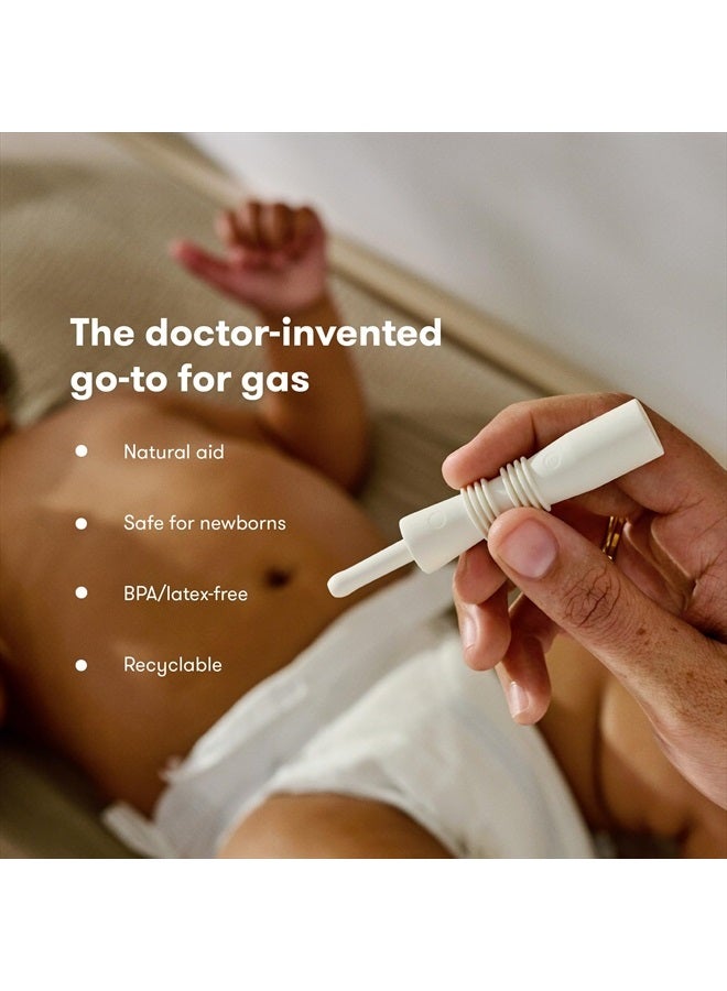 Fart Freeing Essentials Instant Baby Gas and Colic Relief Includes Windi Gas Passer and Gassy Belly Rub for Safe, Natural Relief for Infants and Babies