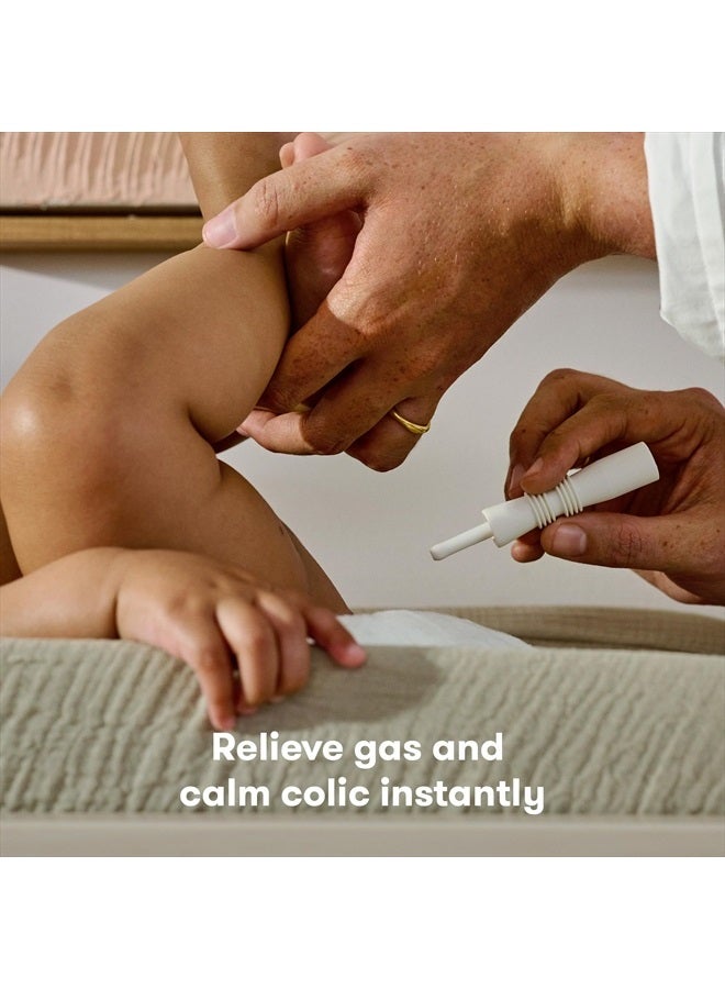 Fart Freeing Essentials Instant Baby Gas and Colic Relief Includes Windi Gas Passer and Gassy Belly Rub for Safe, Natural Relief for Infants and Babies