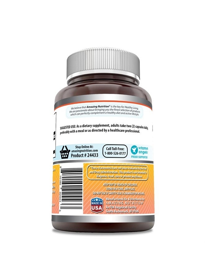 Amazing Formulas Berberine 1000mg Per Serving 120 Capsules Supplement | Non GMO | Gluten Free | Made in USA