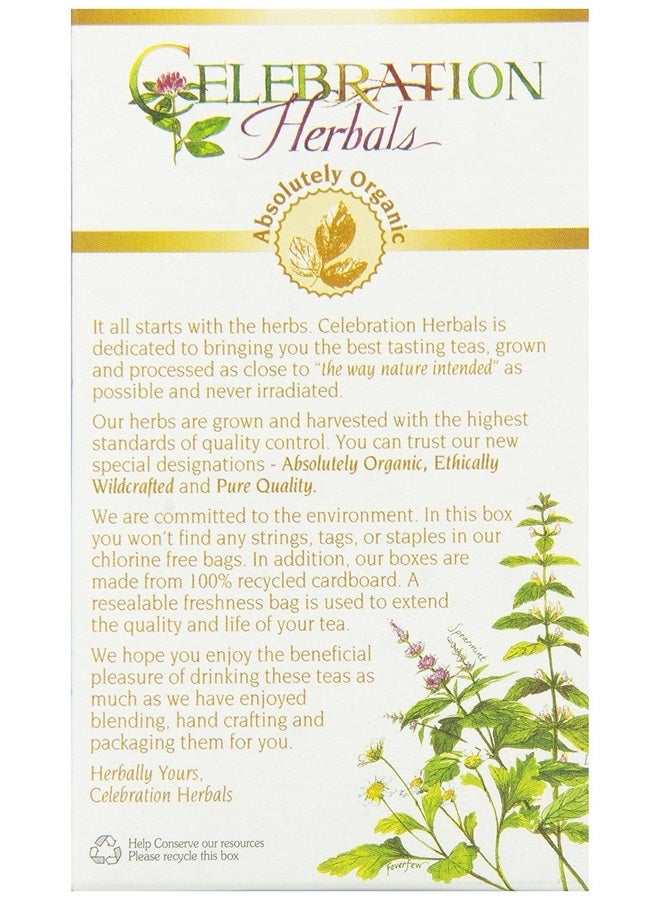 CELEBRATION HERBALS Marshmallow Leaf & Root Organic 24 Bag, 0.02 Pound