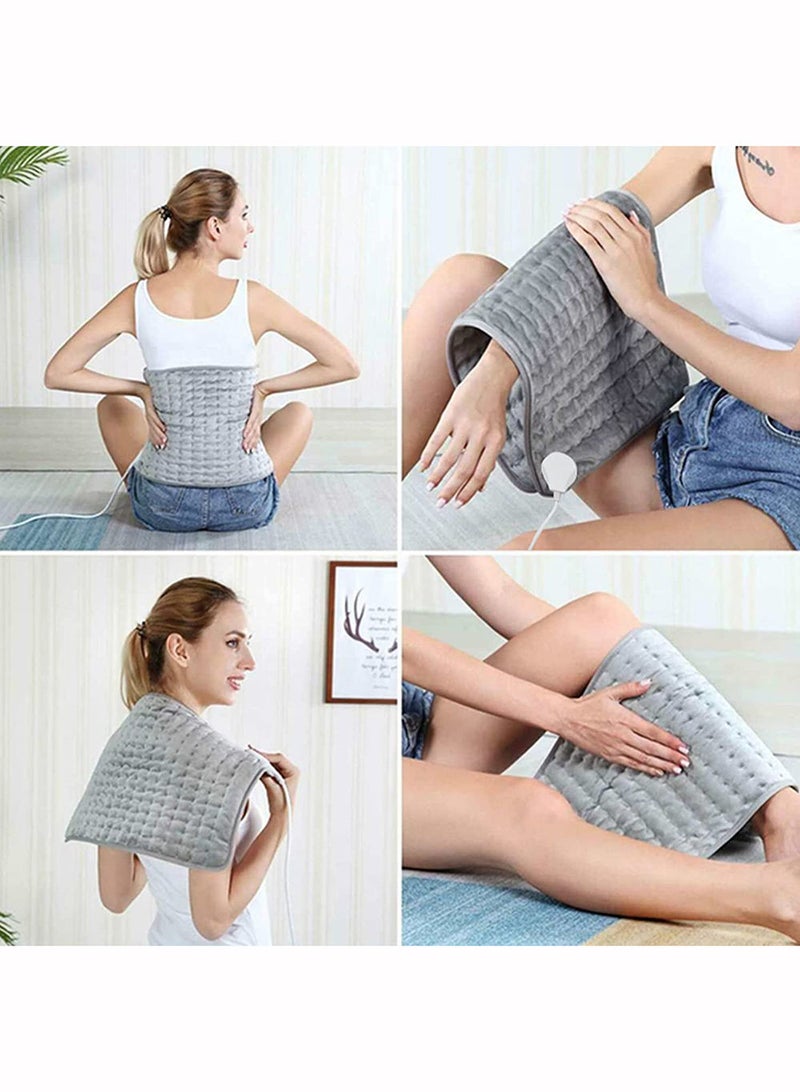 Heating Pad Electric Heat Pad For Back Pain And Cramps Relief Machine Washable