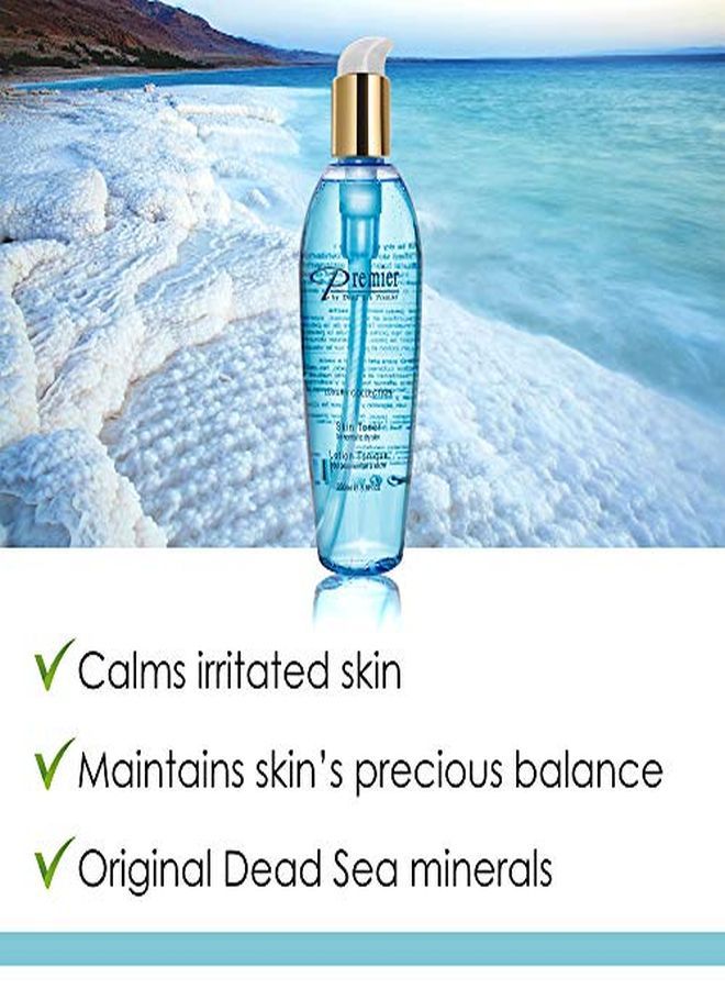 Premier Dead Sea Skin Toner Normal To Dry Skin, Ph 5.5 Balancing, Non Alcoholic Toner That Is Mild And Gentle To Skin, Natural Ingredients With Witch Hazel And Minerals 8.5Fl.Oz