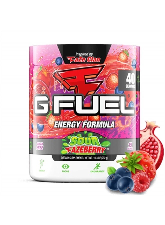 Watermelon Energy Powder, Sugar Free, Clean Caffeine Focus Supplement, Water Mix, Focus Amino, Vitamin + Antioxidants Blend, 9.8 oz (40 Servings)