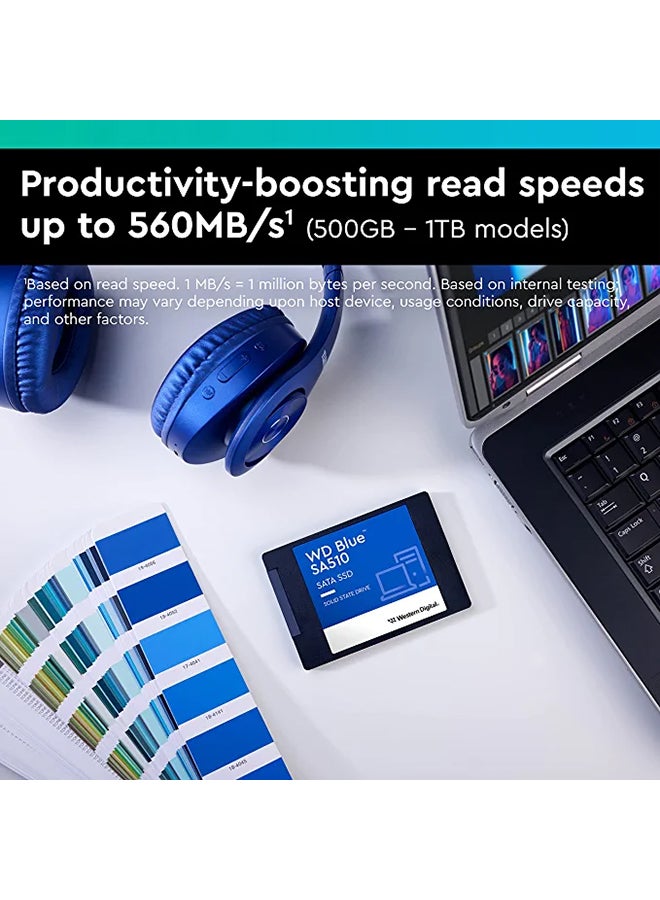 Blue SA510 SATA Internal Solid State Drive SSD - SATA III 6 Gb/s, 2.5